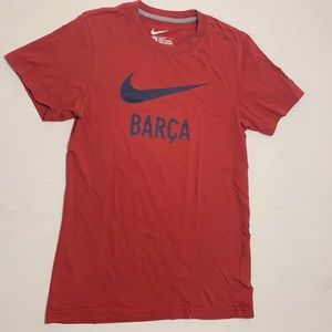 Nike Soccer Barca slim Fit T Shirt